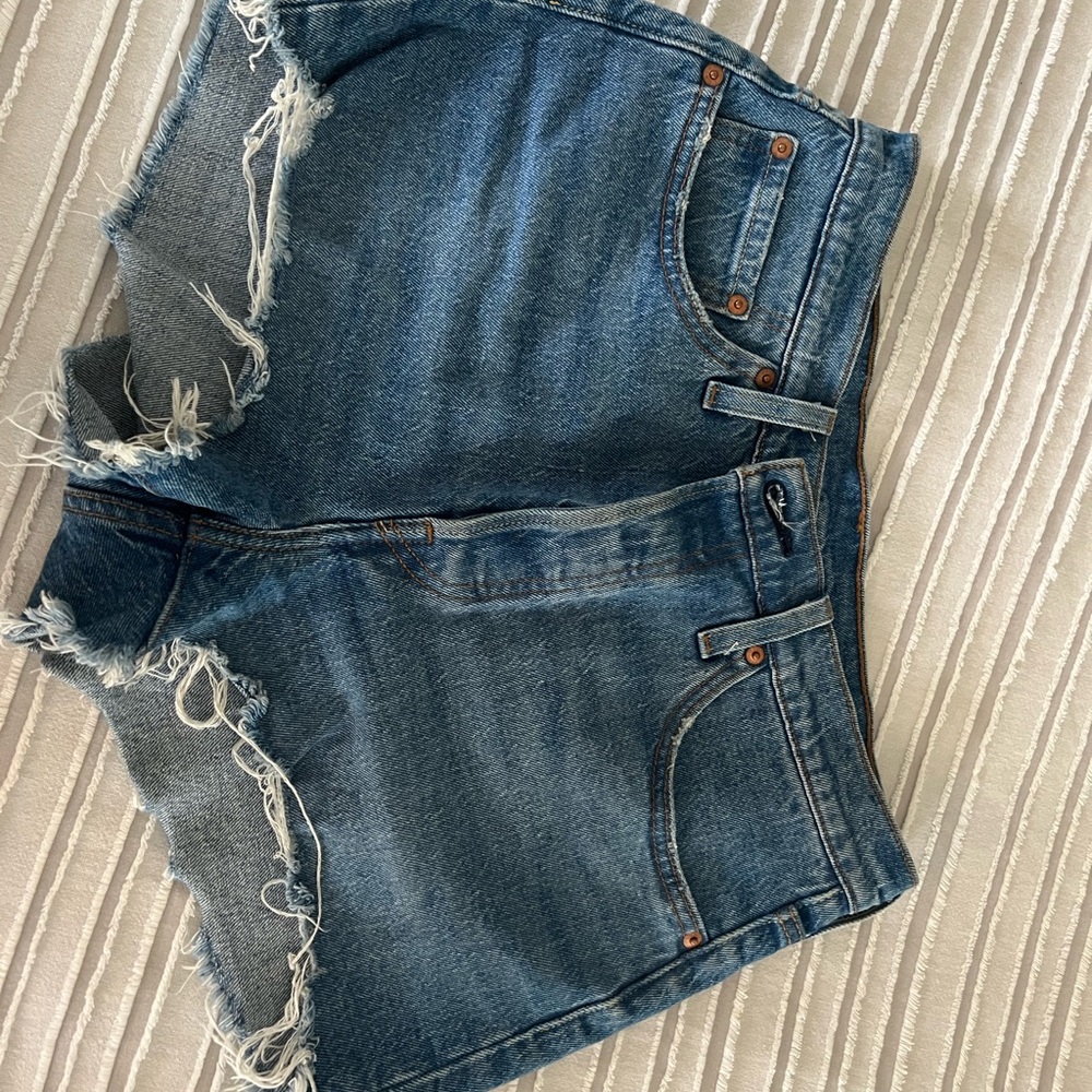 Levi's Blue Jean Shorts